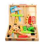 wooden mini tool kit for skill development