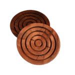 Focus-building wooden puzzle game for children by noiiet.