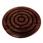 Focus-building wooden puzzle game for children by noiiet.