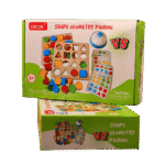 Educational 2 player shapes board game toy by noiiet