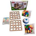 Educational 2 player shapes board game toy by noiiet