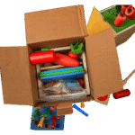 Wooden 5 in 1 Montessori learning toy for toddlers