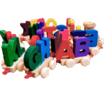 Preschool letter learning toy - ABCD train by noiiet