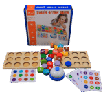 Kids logic arrow matching puzzle toy by noiiet