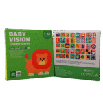 Early learning cards for babies 6 to 12 months with shapes and colors