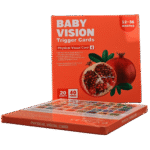 Colorful picture flash cards for toddlers 12-26 months early learning