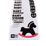 High contrast flash cards for babies age 3 to 6 months