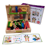 wooden tool kit big for kill development