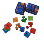 Kids wooden face changing cube puzzle