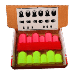 Gobble board game pieces arranged on table ready for play