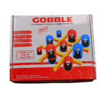 Gobble board game pieces arranged on table ready for play