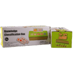 Early learning Montessori box for colours, shapes and objects sorting