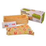 Early learning Montessori box for colours, shapes and objects sorting