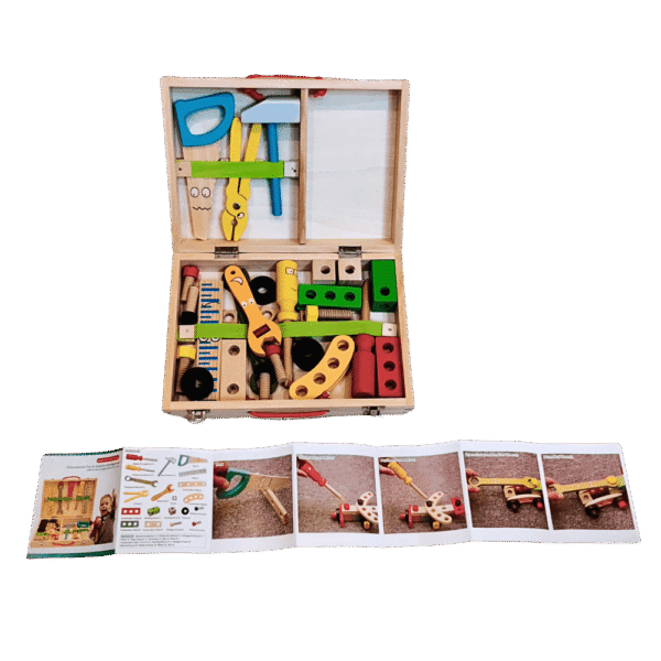 wooden too kit for skill development