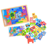 Early learning Tetris-style puzzle toy for children by noiiet