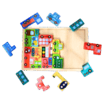 Early learning Tetris-style puzzle toy for children by noiiet