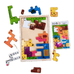 Early learning Tetris-style puzzle toy for children by noiiet