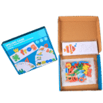 Spelling game picture matching puzzle for kids