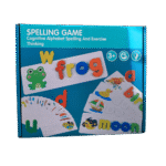 Spelling game picture matching puzzle for kids