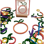 Montessori pattern puzzle toy for preschool kids