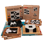 Versatile Triangle wooden geometric puzzle for kids