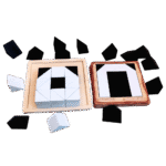 Versatile Triangle wooden geometric puzzle for kids