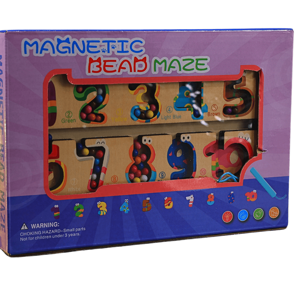 Preschool magnetic puzzle toy for early learning