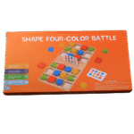 Educational shape matching battle game toy set
