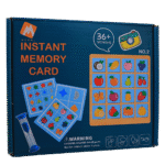 Montessori memory matching card set for kids