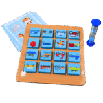 Montessori memory matching card set for kids