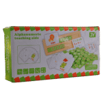 Early learning alphabet and number game board