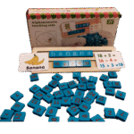 Early learning alphabet and number game board