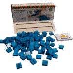 Early learning alphabet and number game board