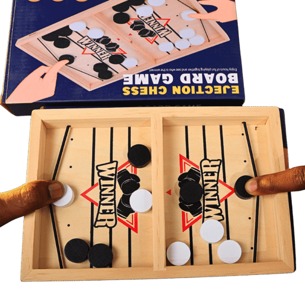 Ejection Chess Game board ready to play