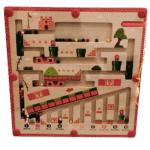 Colorful mushroom maze logic game for kids