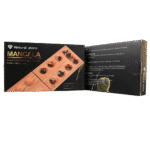 Traditional Pallanguli wooden board with stones