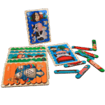 Early learning stick puzzle for toddlers and preschoolers by noiiet