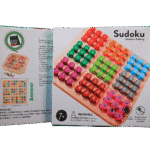 Wooden Sudoku game set for family brain training