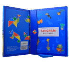 Travel friendly tangram puzzle book for kids