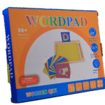 Early literacy Wordpad board in use