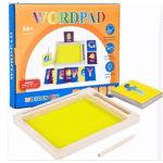 Early literacy Wordpad board in use