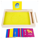 Early literacy Wordpad board in use