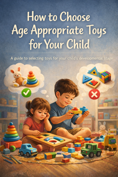 age appropriate toys for your child