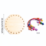 Wooden rope challenge game for kids learning focus